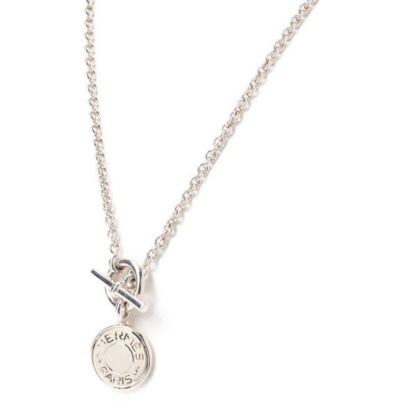 HERMES Silver Necklace - Picture 1 of 7